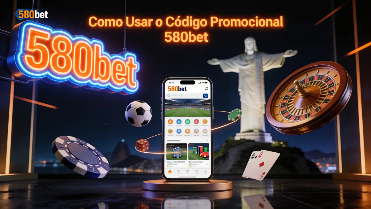 Como Usar o Código Promocional 580bet: guia de 580bet para jogadores no Brasil